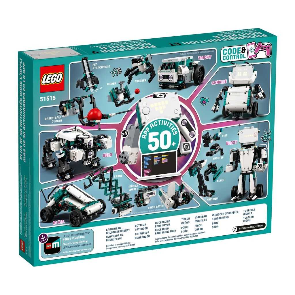 MINDSTORMS Lego Robot Inventor Edades 10+ # 51515 Artículo 949 Piezas | ALJ-047639