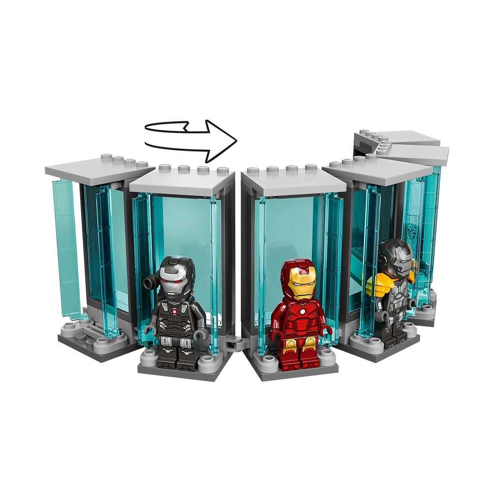 Marvel Lego Armería de Iron Man Edades 7+ # 76216 Artículo 496 Piezas | FXM-208591