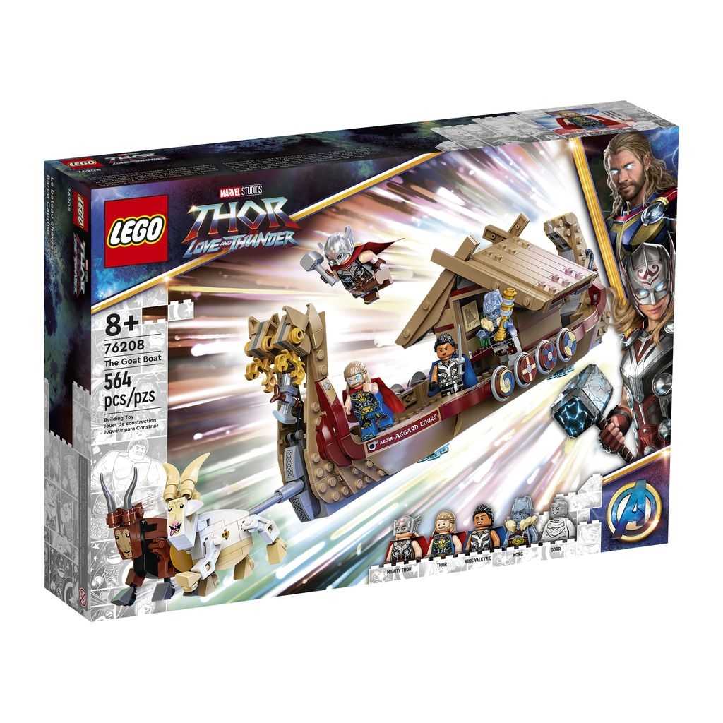 Marvel Lego Barco Caprino Edades 8+ # 76208 Artículo 564 Piezas | HRG-743265