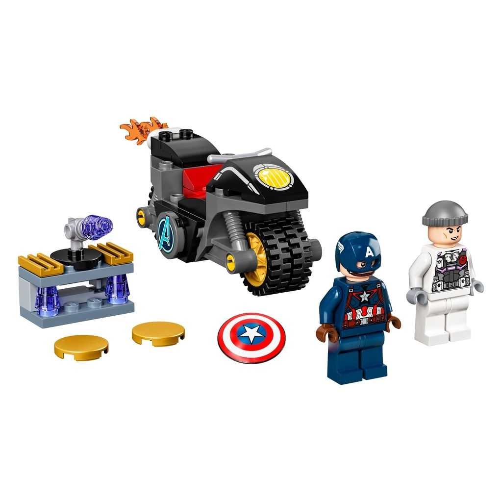 Marvel Lego Capitán América contra Hydra Edades 4+ # 76189 Artículo 49 Piezas | BXN-139265