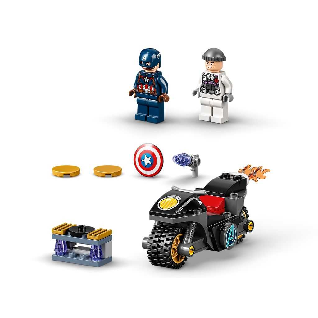 Marvel Lego Capitán América contra Hydra Edades 4+ # 76189 Artículo 49 Piezas | BXN-139265