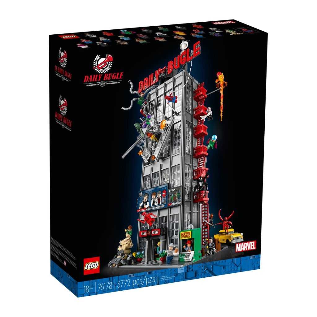 Marvel Lego Daily Bugle Edades 18+ # 76178 Artículo 3772 Piezas | MJX-347268