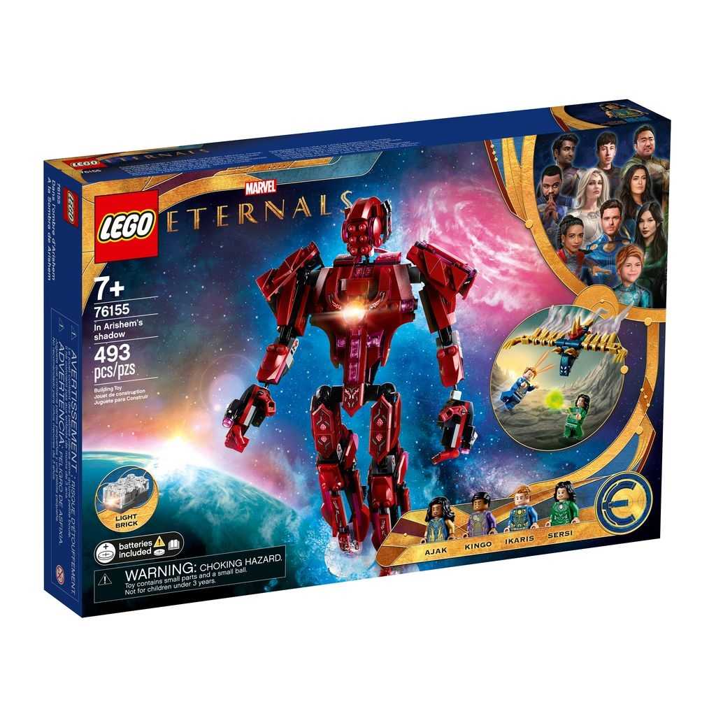 Marvel Lego LEGO Marvel: Los Eternos: A la Sombra de Arishem Edades 7+ # 76155 Artículo 493 Piezas | RYO-732560