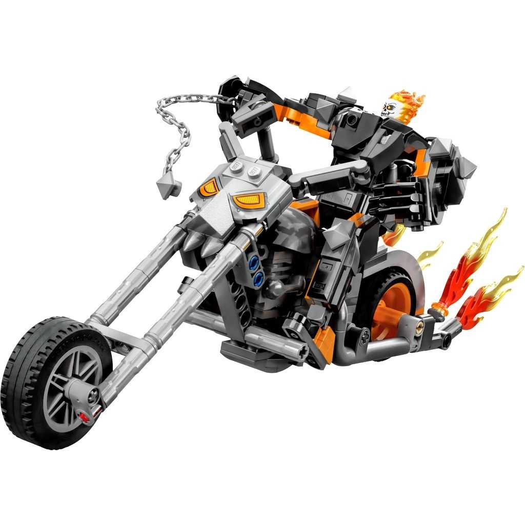 Marvel Lego Meca y Moto del Motorista Fantasma Edades 7+ # 76245 Artículo 264 Piezas | OQR-089257