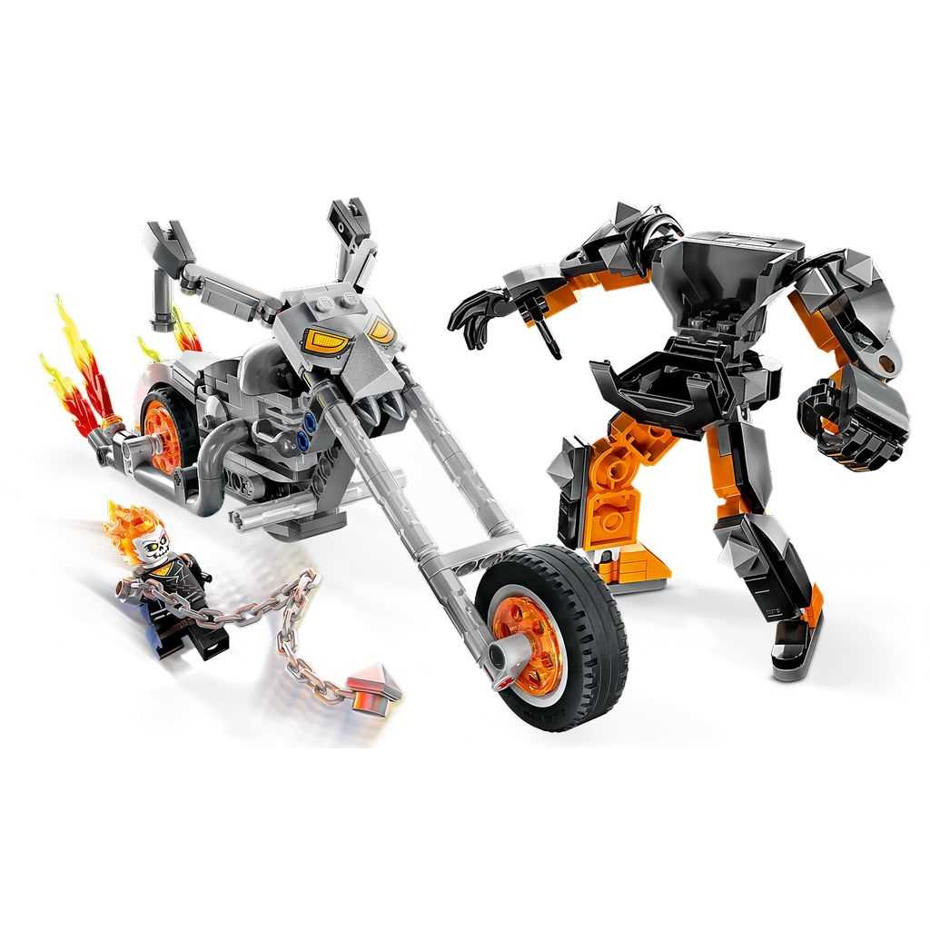 Marvel Lego Meca y Moto del Motorista Fantasma Edades 7+ # 76245 Artículo 264 Piezas | OQR-089257