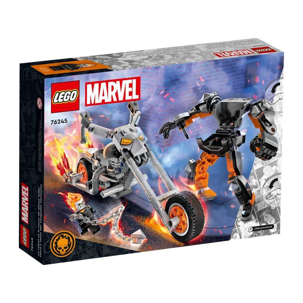 Marvel Lego Meca y Moto del Motorista Fantasma Edades 7+ # 76245 Artículo 264 Piezas | OQR-089257