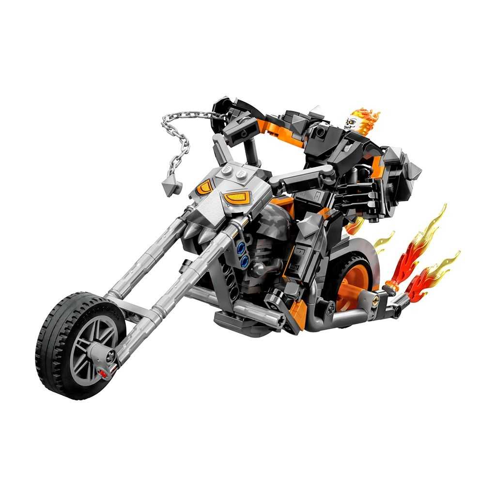 Marvel Lego Meca y Moto del Motorista Fantasma Edades 7+ # 76245 Artículo 264 Piezas | OQR-089257