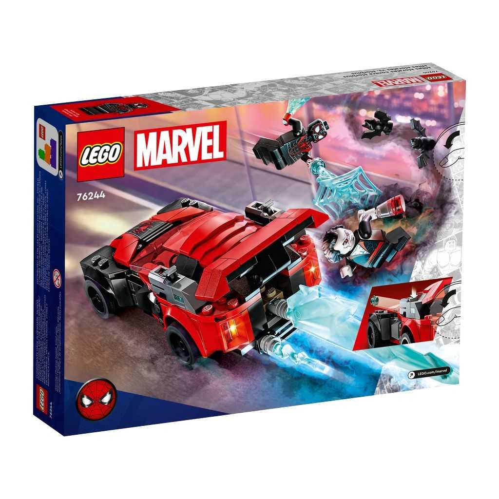 Marvel Lego Miles Morales vs. Morbius Edades 7+ # 76244 Artículo 220 Piezas | MZO-417508