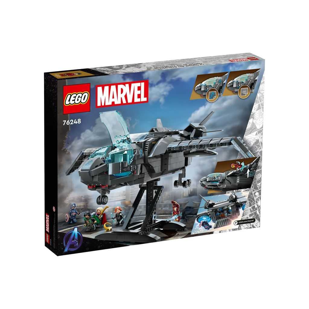 Marvel Lego Quinjet de los Vengadores Edades 9+ # 76248 Artículo 795 Piezas | KDB-054937