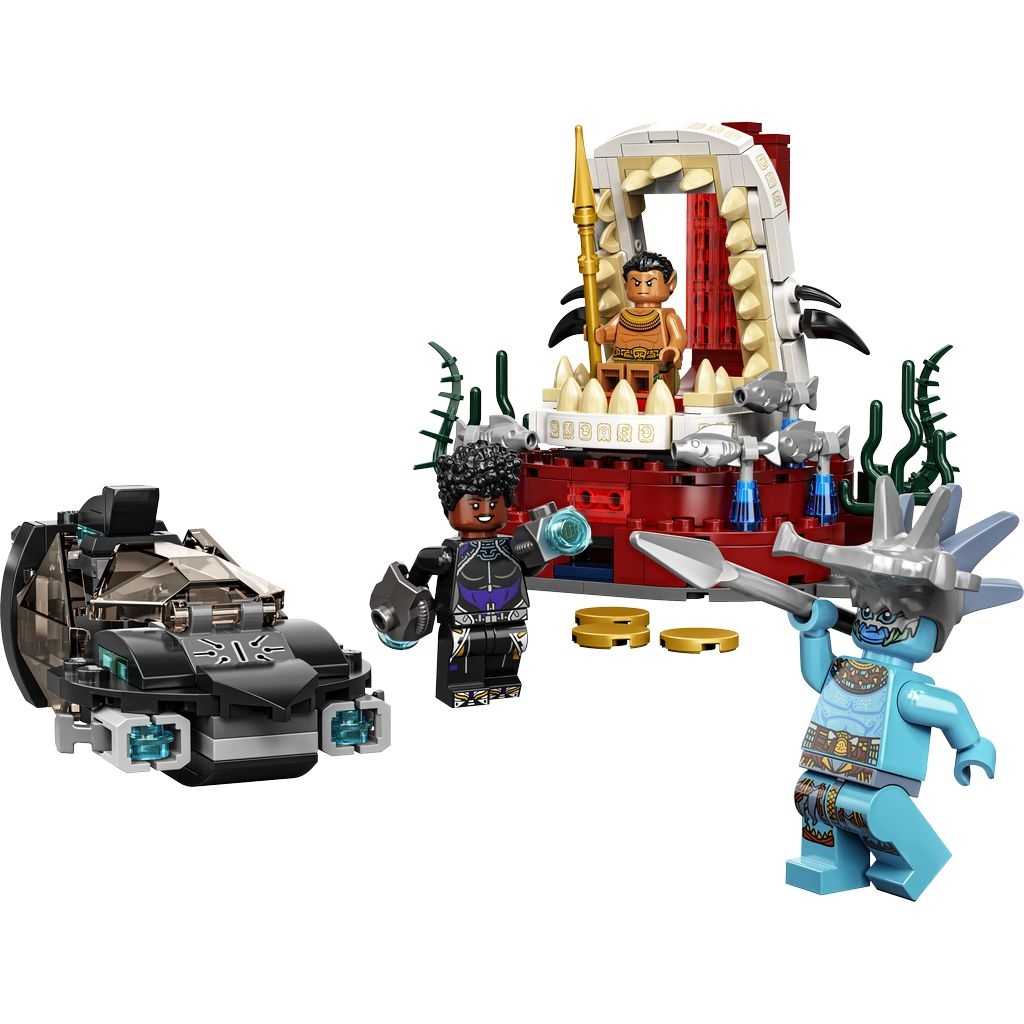 Marvel Lego Sala del Trono del Rey Namor Edades 7+ # 76213 Artículo 355 Piezas | AQM-791306