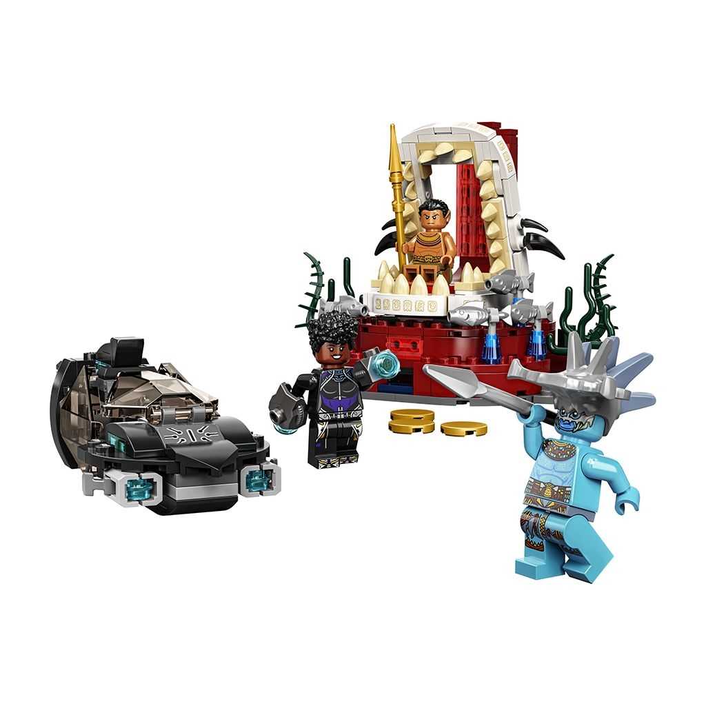 Marvel Lego Sala del Trono del Rey Namor Edades 7+ # 76213 Artículo 355 Piezas | AQM-791306