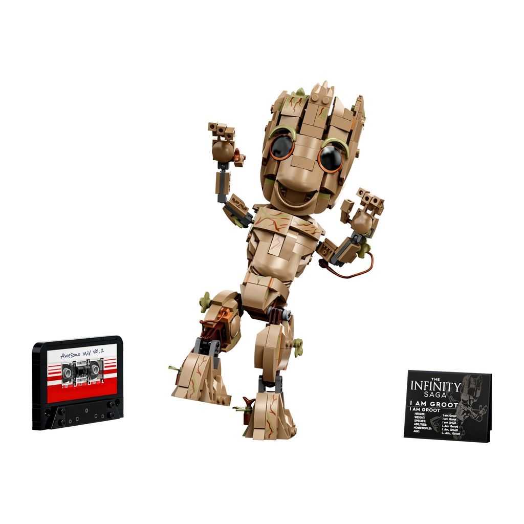 Marvel Lego Yo Soy Groot Edades 10+ # 76217 Artículo 476 Piezas | SEV-652978