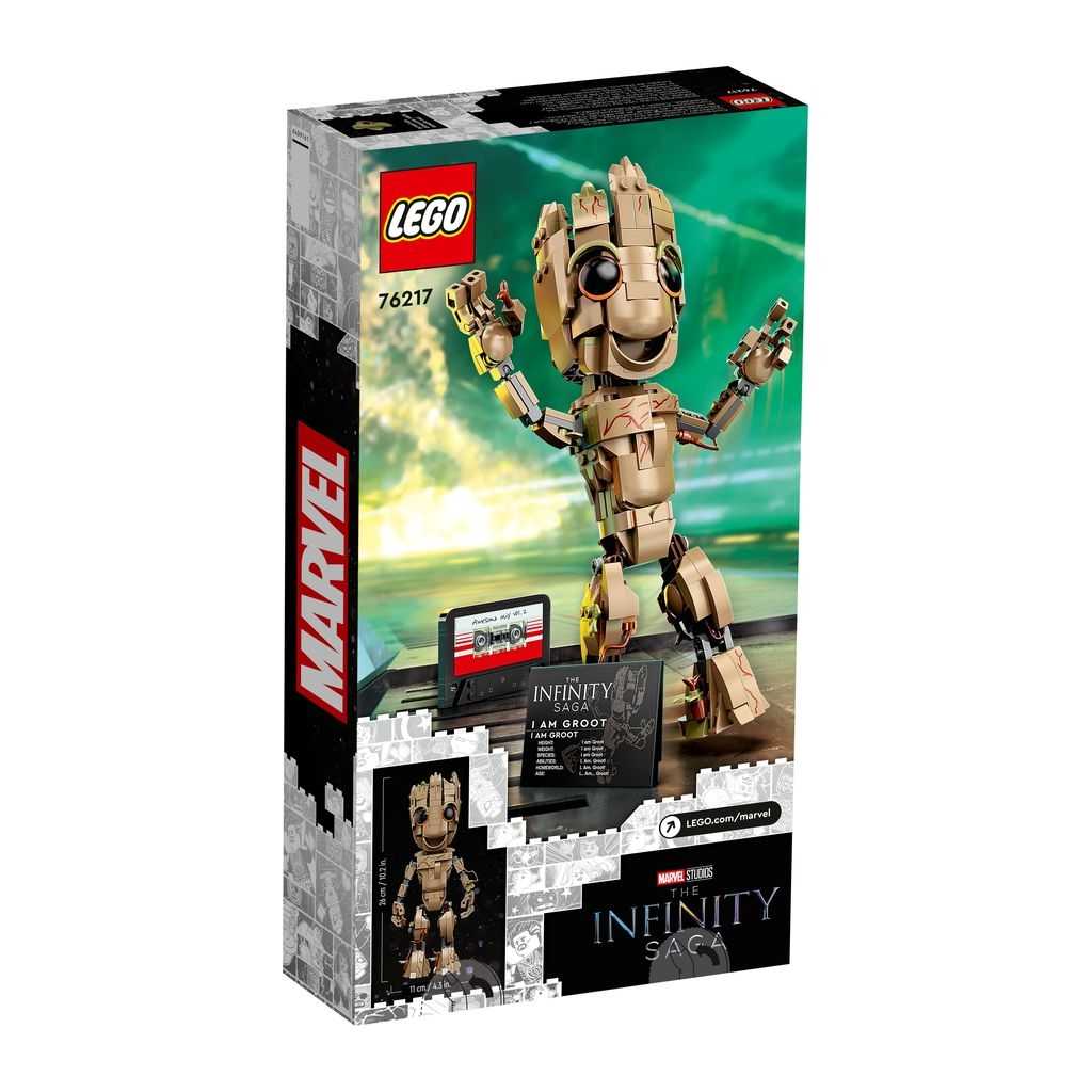 Marvel Lego Yo Soy Groot Edades 10+ # 76217 Artículo 476 Piezas | SEV-652978