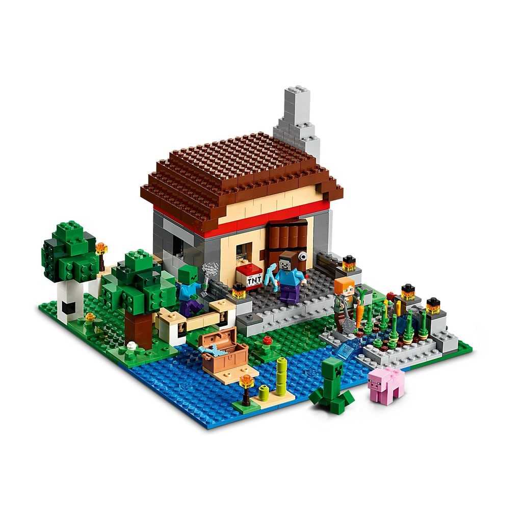 Minecraft Lego Caja Modular 3.0 Edades 8+ # 21161 Artículo 564 Piezas | EBG-643519