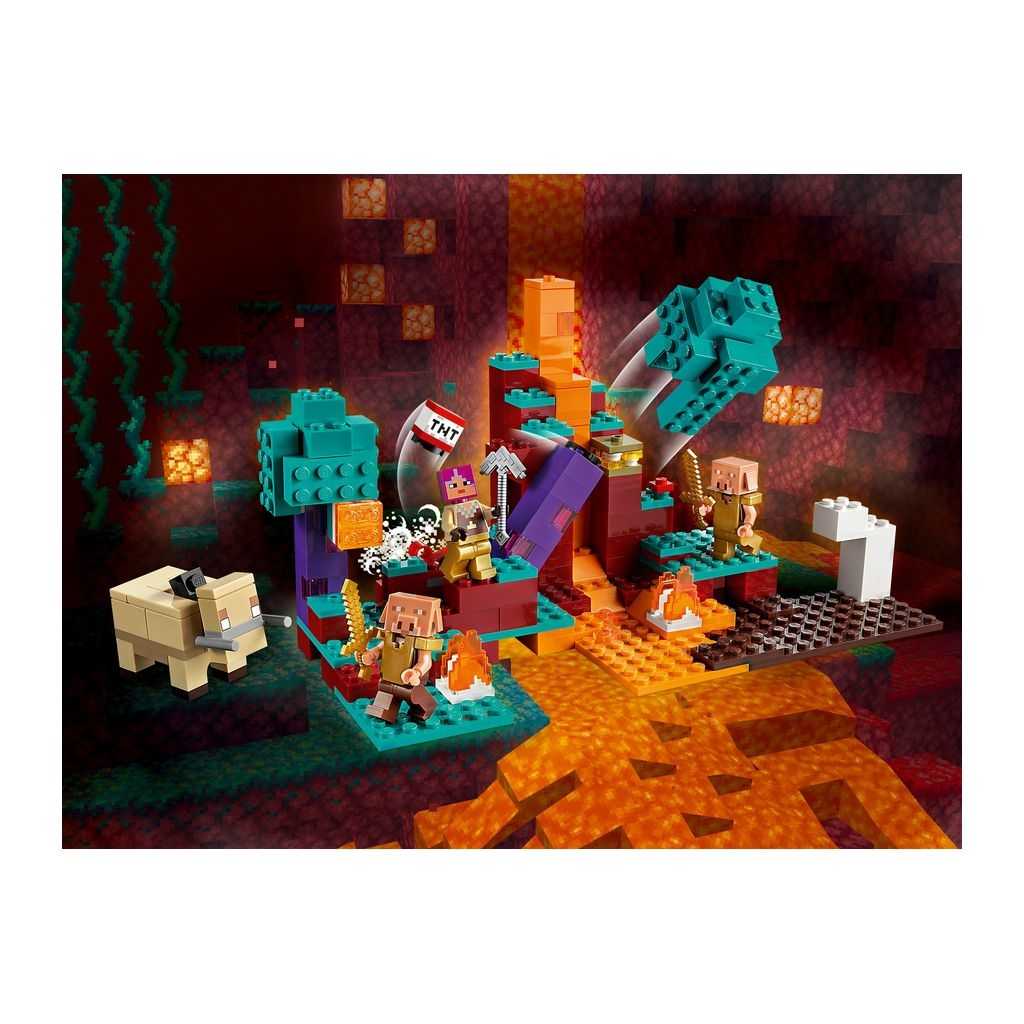 Minecraft Lego El Bosque Deformado Edades 8+ # 21168 Artículo 287 Piezas | BWQ-210548