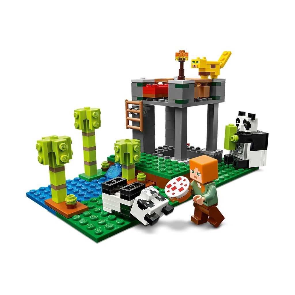 Minecraft Lego El Criadero de Pandas Edades 7+ # 21158 Artículo 204 Piezas | SUO-471365