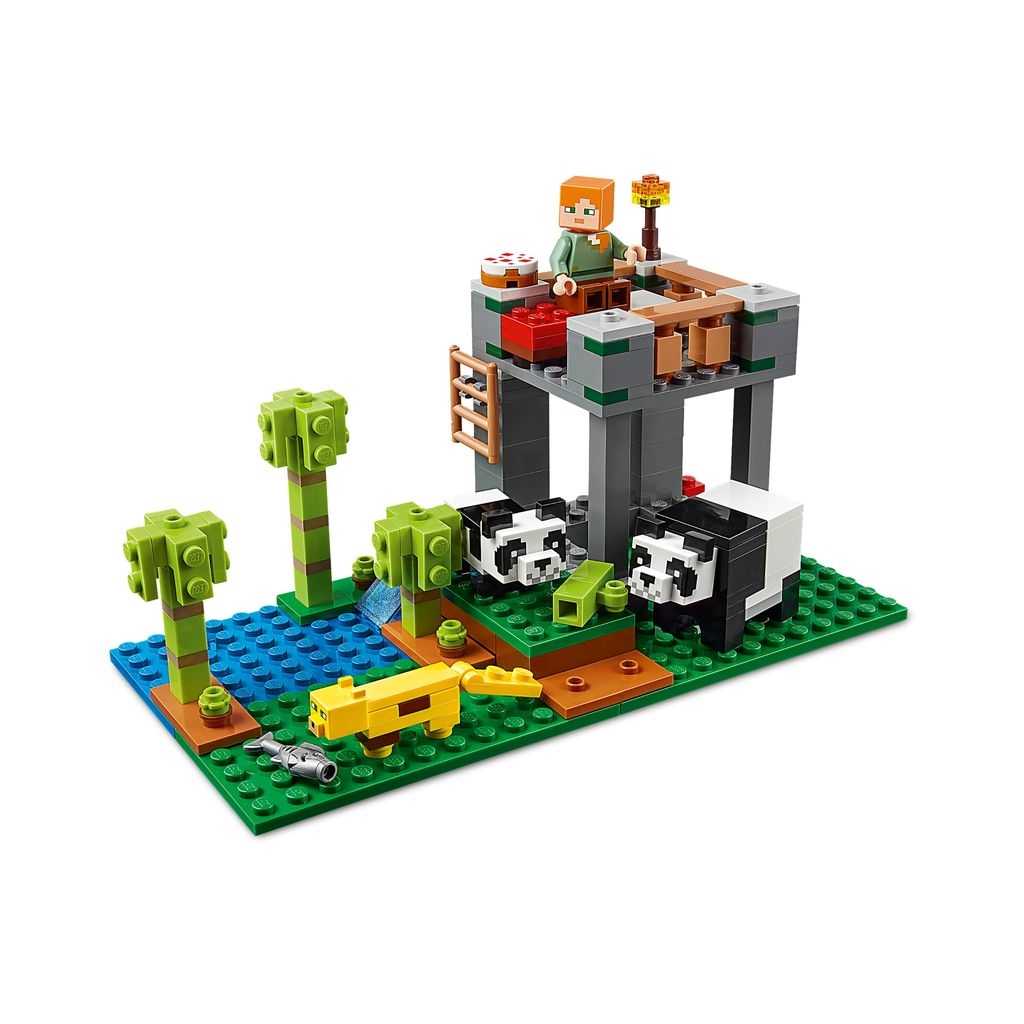 Minecraft Lego El Criadero de Pandas Edades 7+ # 21158 Artículo 204 Piezas | SUO-471365