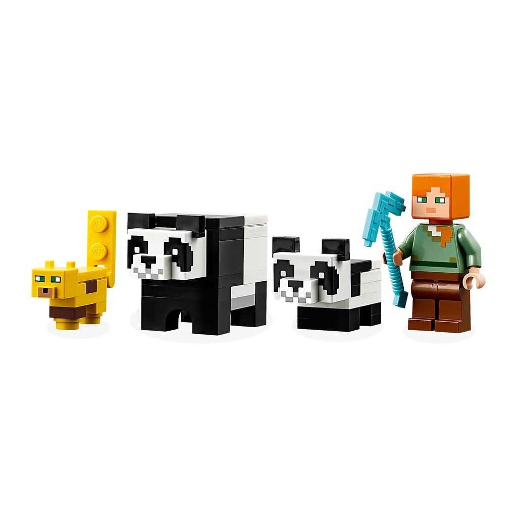 Minecraft Lego El Criadero de Pandas Edades 7+ # 21158 Artículo 204 Piezas | SUO-471365