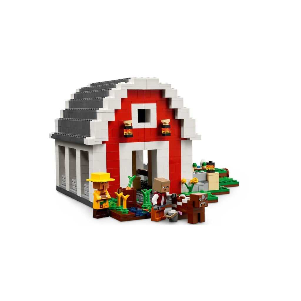 Minecraft Lego El Granero Rojo Edades 9+ # 21187 Artículo 799 Piezas | QYX-069581