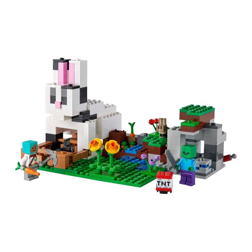 Minecraft Lego El Rancho-Conejo Edades 8+ # 21181 Artículo 340 Piezas | TPN-172834