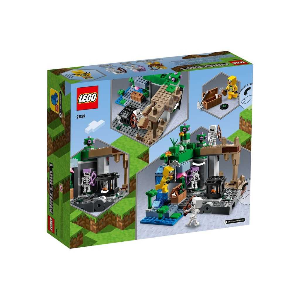 Minecraft Lego La Mazmorra del Esqueleto Edades 8+ # 21189 Artículo 364 Piezas | RBK-041785