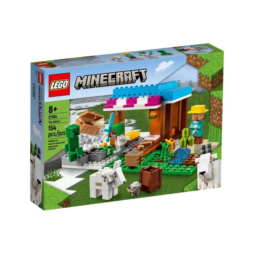 Minecraft Lego La Pastelería Edades 8+ # 21184 Artículo 154 Piezas | CLP-591048