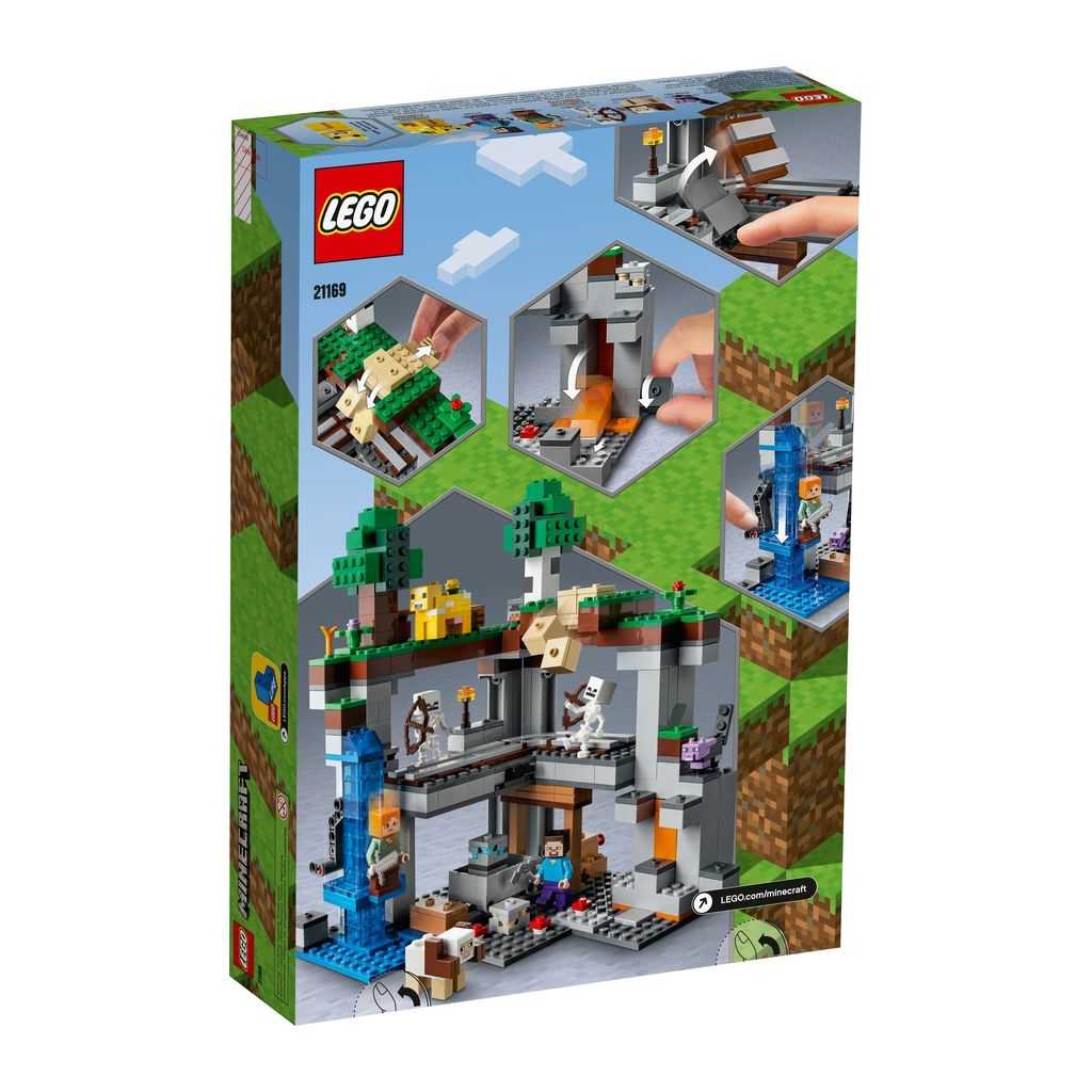 Minecraft Lego La Primera Aventura Edades 8+ # 21169 Artículo 542 Piezas | TEQ-012795