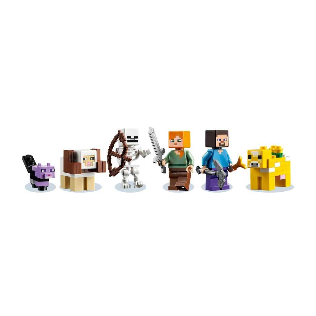 Minecraft Lego La Primera Aventura Edades 8+ # 21169 Artículo 542 Piezas | TEQ-012795