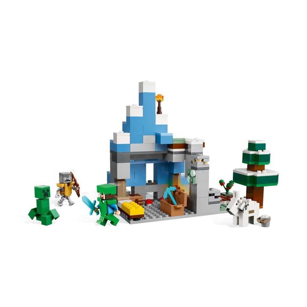 Minecraft Lego Los Picos de Hielo Edades 8+ # 21243 Artículo 304 Piezas | CWI-539721