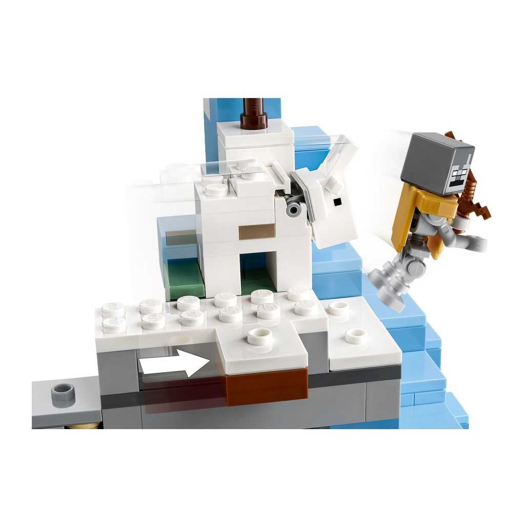 Minecraft Lego Los Picos de Hielo Edades 8+ # 21243 Artículo 304 Piezas | CWI-539721