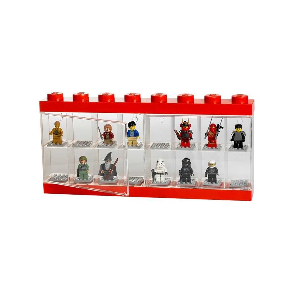 Minifiguras Lego Expositor para 16 minifiguras Edades 3+ # 5004892 Artículo Rojo | WVF-738629