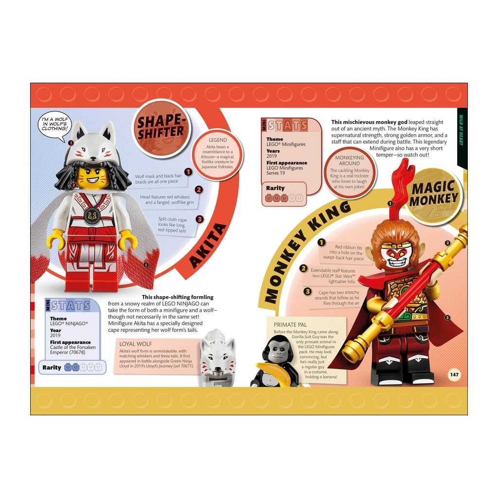 Minifiguras Lego LEGO Minifigure Handbook Edades 7+ # 5007525 Artículo | LFX-901548