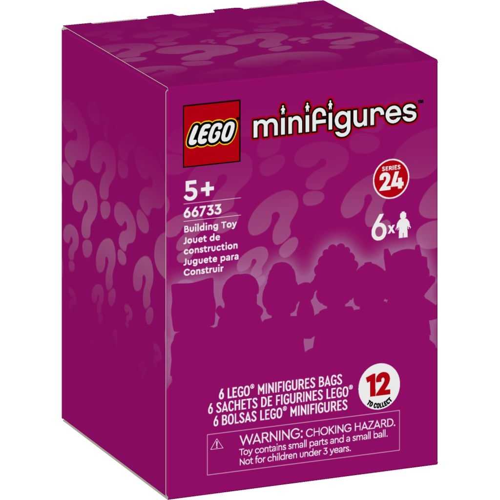 Minifiguras Lego LEGO Minifigures: 24ª Edición (paquete de 6) Edades 5+ # 66733 Artículo 51 Piezas | NIZ-461397