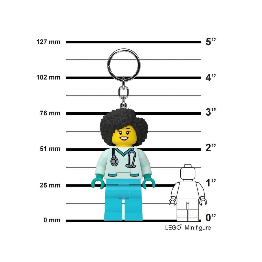 Minifiguras Lego Llavero de la Dra. Flieber Edades 6+ # 5007535 Artículo | XNG-356419