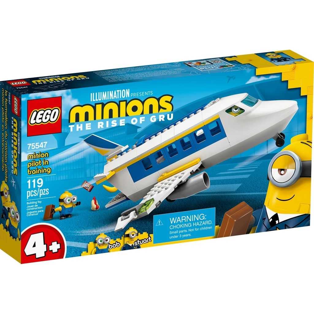 Minions Lego Minion Piloto en Prácticas Edades 4+ # 75547 Artículo 119 Piezas | EPK-981746