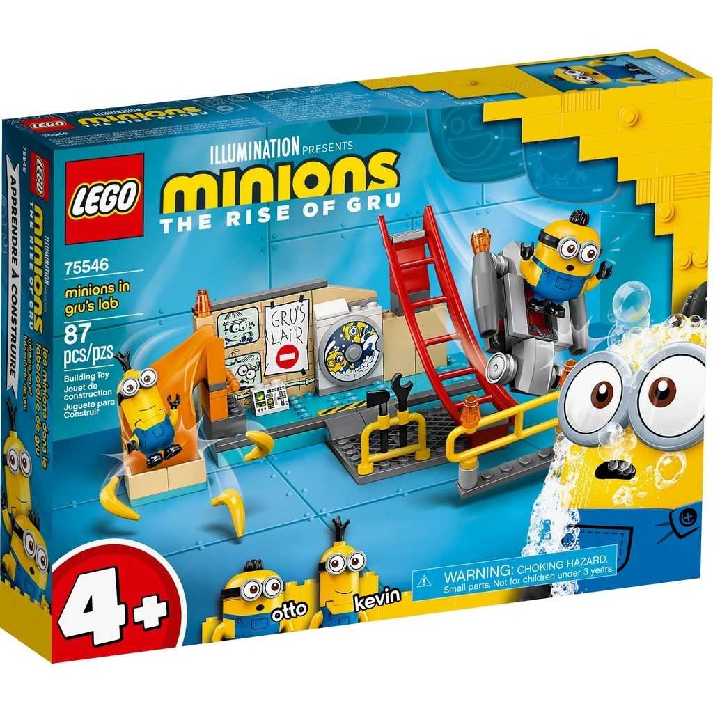 Minions Lego Minions en el Laboratorio de Gru Edades 4+ # 75546 Artículo 87 Piezas | SLI-926708