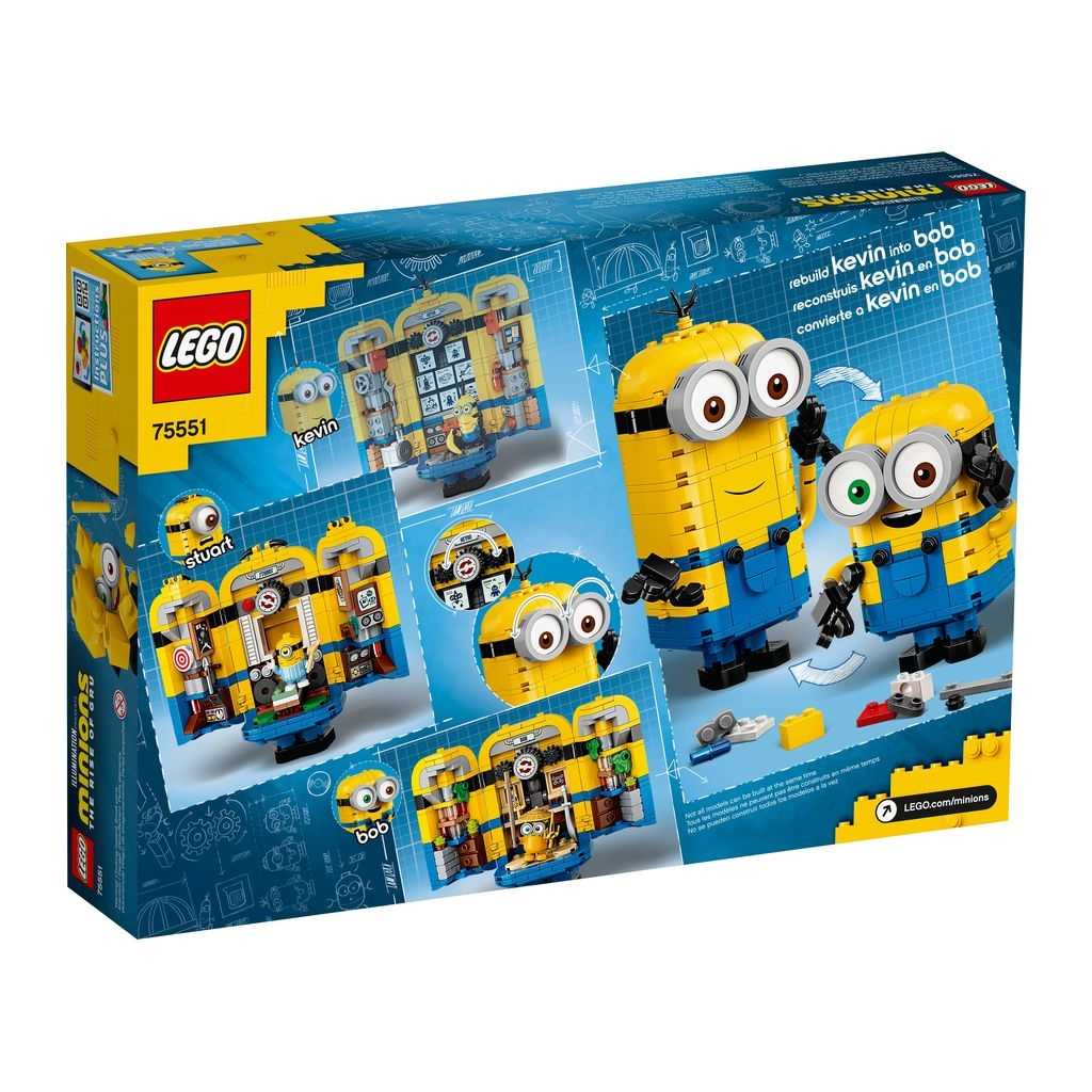 Minions Lego Minions y su Guarida para Construir Edades 8+ # 75551 Artículo 876 Piezas | ALZ-194360