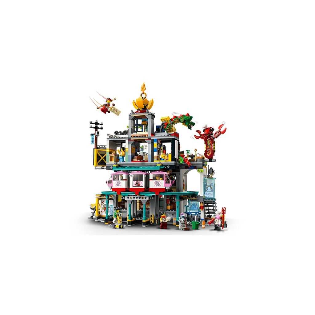 Monkie Kid Lego Ciudad de los Faroles Edades 9+ # 80036 Artículo 2187 Piezas | GFW-718439