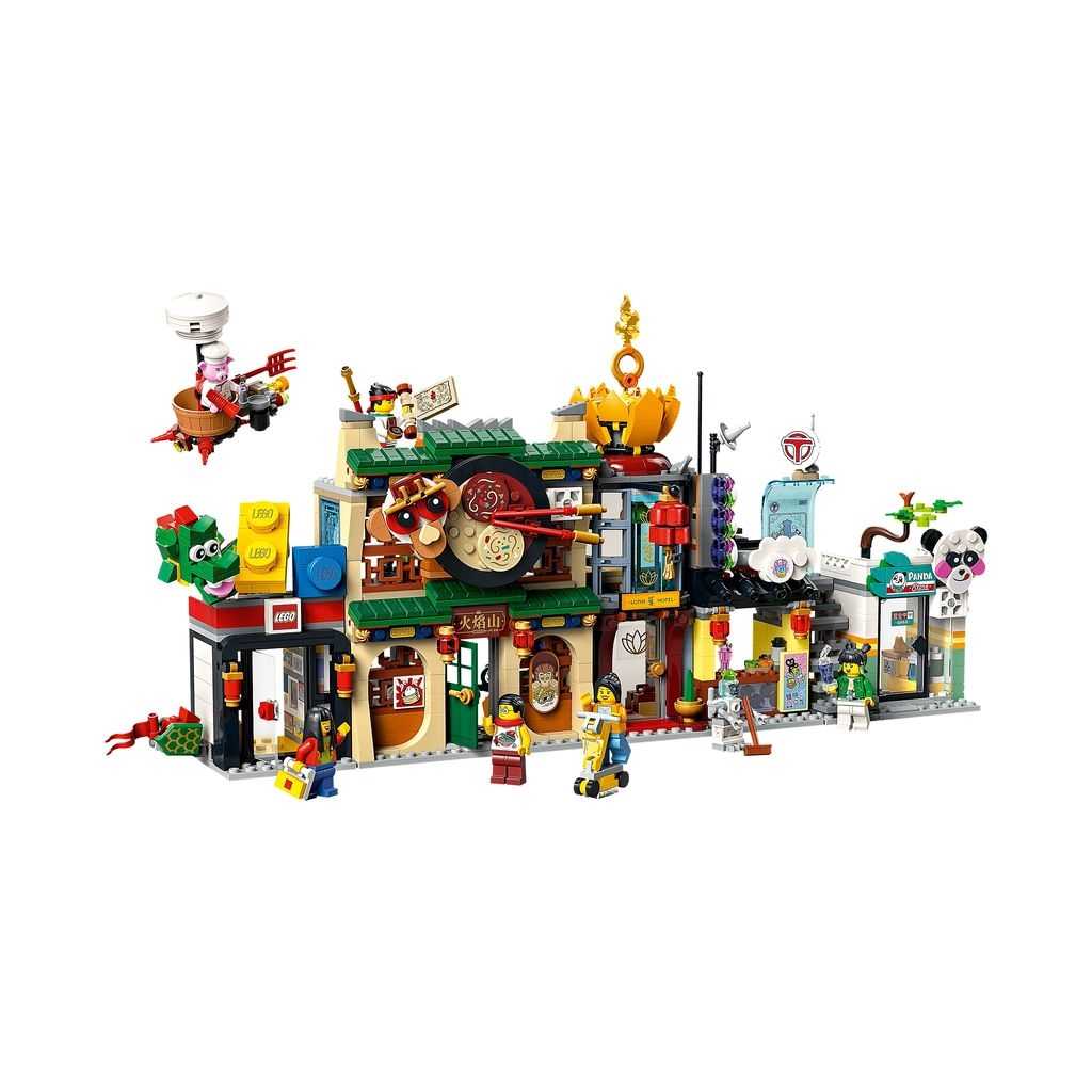 Monkie Kid Lego Ciudad de los Faroles Edades 9+ # 80036 Artículo 2187 Piezas | GFW-718439