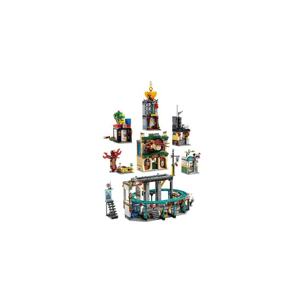 Monkie Kid Lego Ciudad de los Faroles Edades 9+ # 80036 Artículo 2187 Piezas | GFW-718439