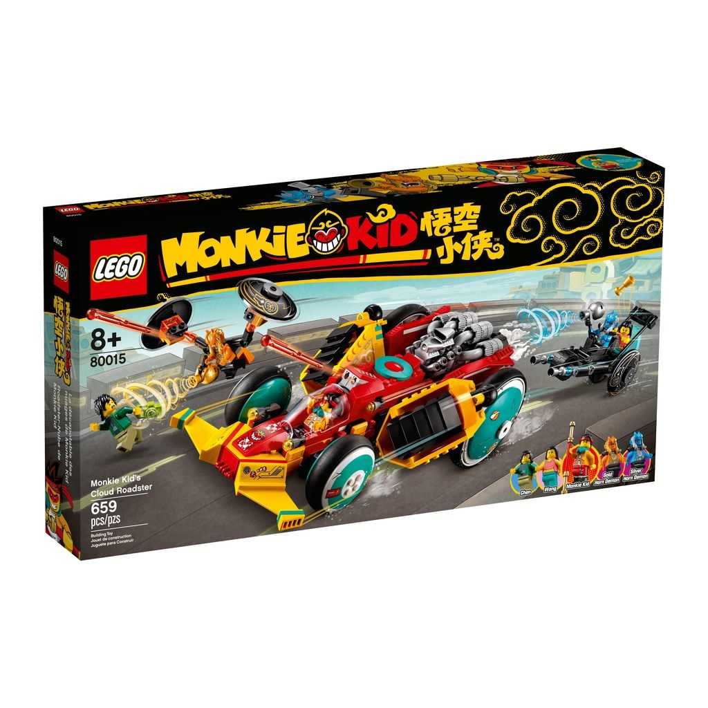 Monkie Kid Lego Descapotable-Nube de Monkie Kid Edades 8+ # 80015 Artículo 659 Piezas | SIY-104982