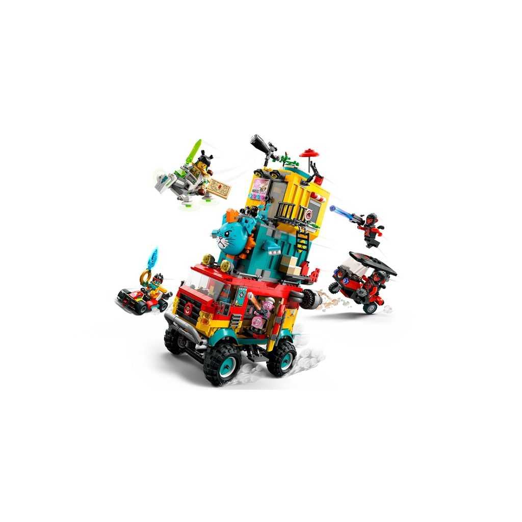 Monkie Kid Lego Furgoneta del Equipo de Monkie Kid Edades 9+ # 80038 Artículo 1406 Piezas | BQO-540982