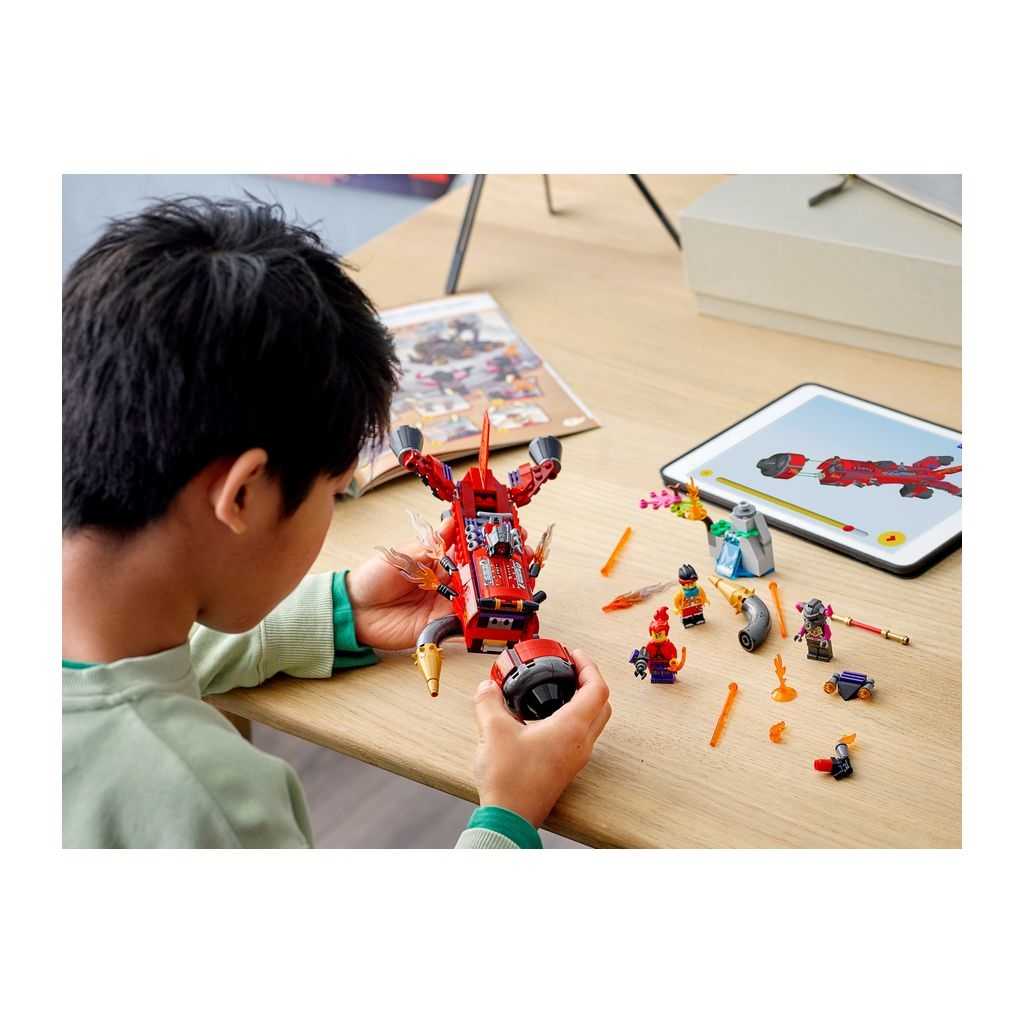 Monkie Kid Lego Reactor Infernal de Red Son Edades 7+ # 80019 Artículo 299 Piezas | CBN-938670