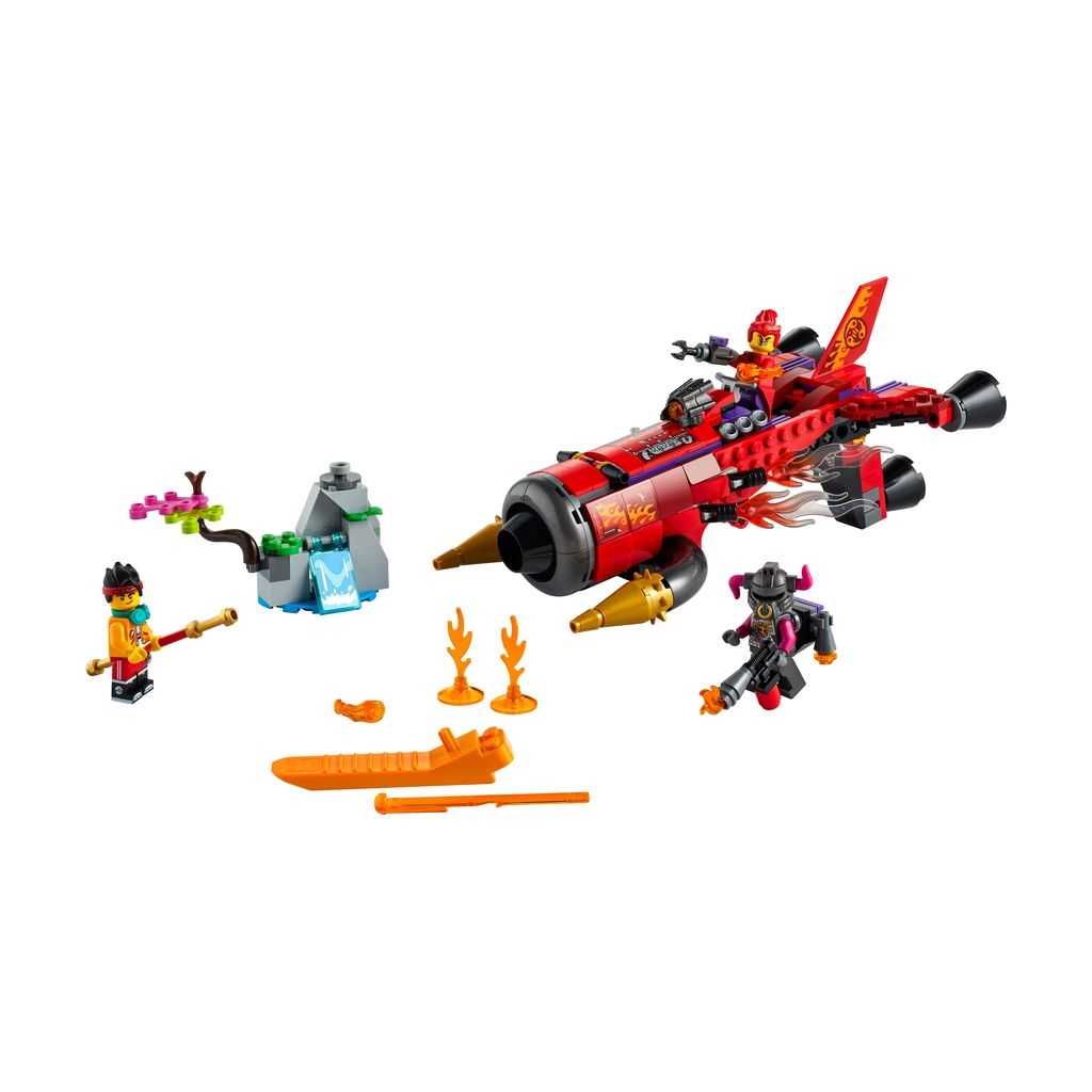 Monkie Kid Lego Reactor Infernal de Red Son Edades 7+ # 80019 Artículo 299 Piezas | CBN-938670