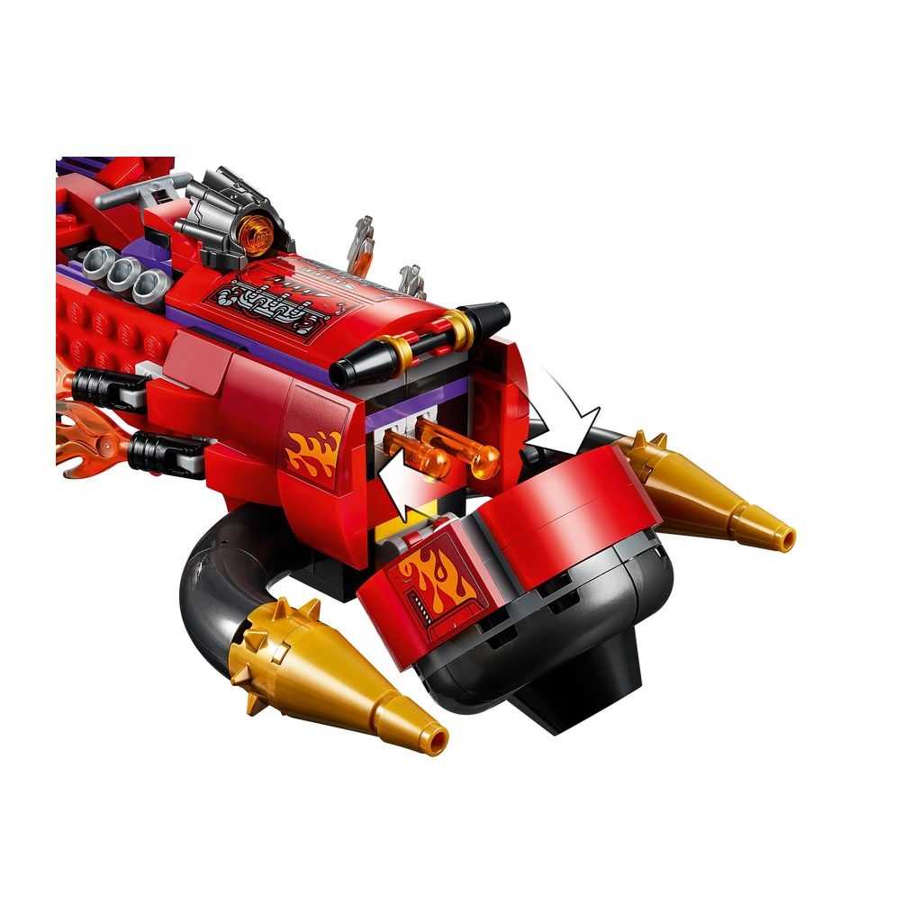 Monkie Kid Lego Reactor Infernal de Red Son Edades 7+ # 80019 Artículo 299 Piezas | CBN-938670