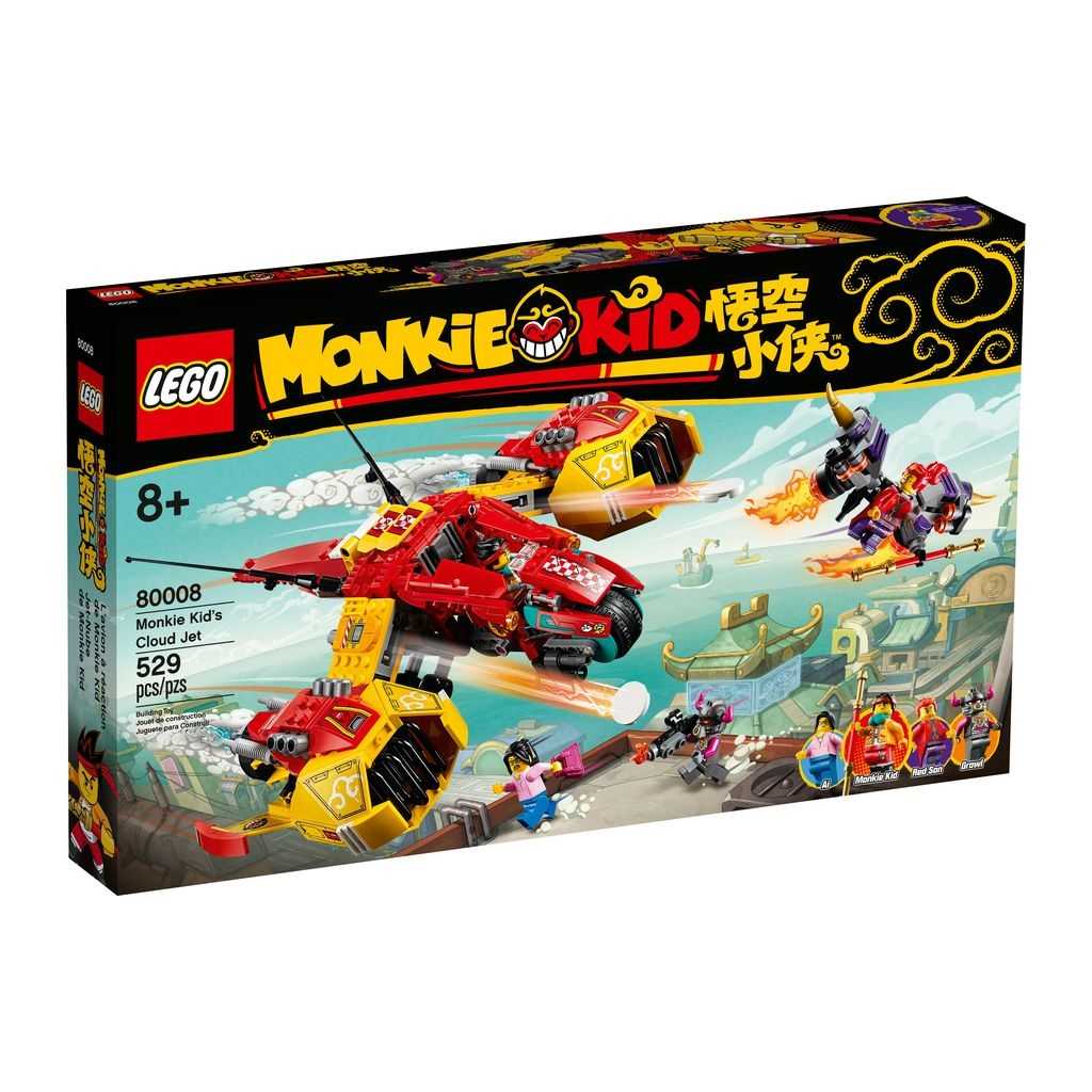 Monkie Kid Lego Reactor-Nube de Monkie Kid Edades 8+ # 80008 Artículo 529 Piezas | WLP-614783