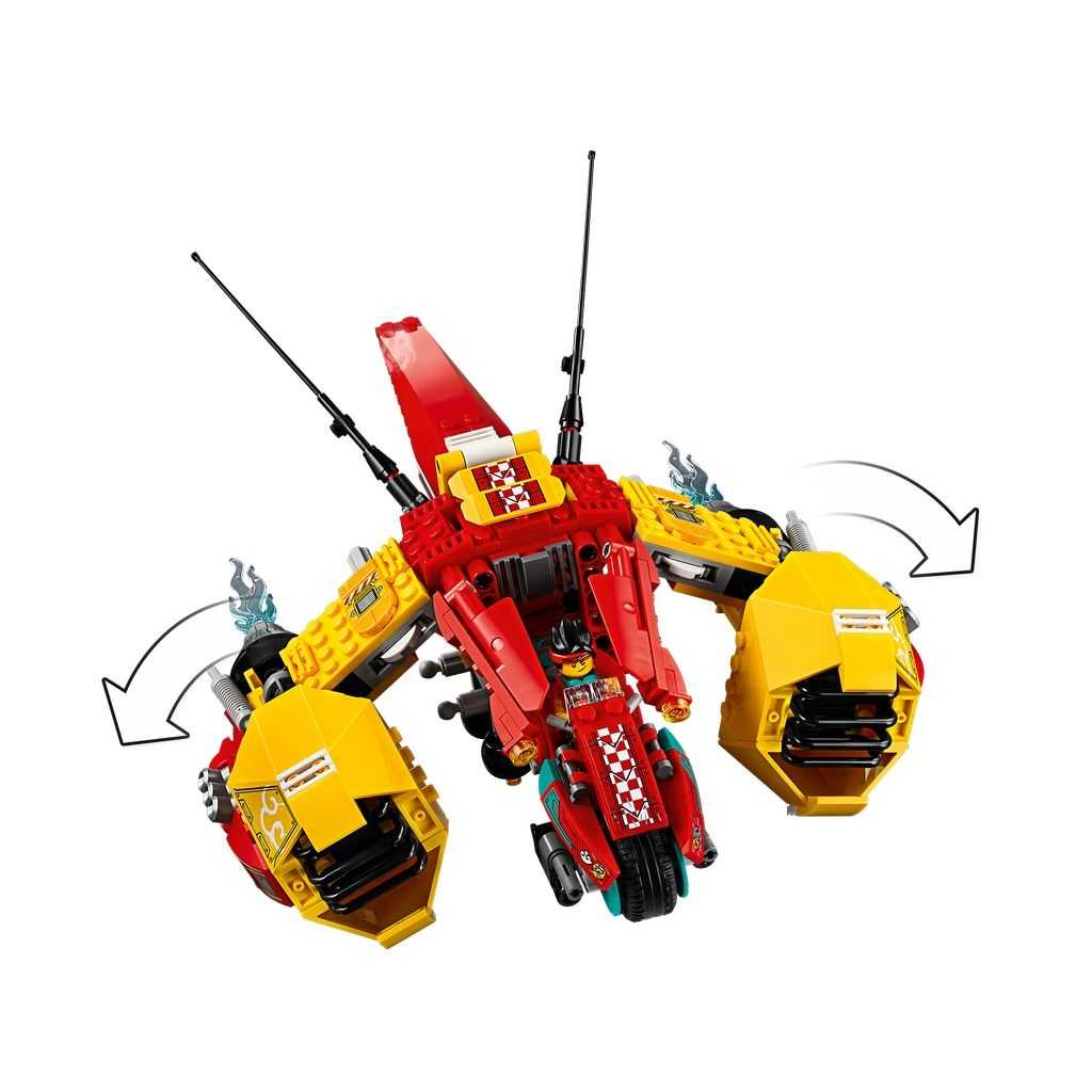 Monkie Kid Lego Reactor-Nube de Monkie Kid Edades 8+ # 80008 Artículo 529 Piezas | WLP-614783