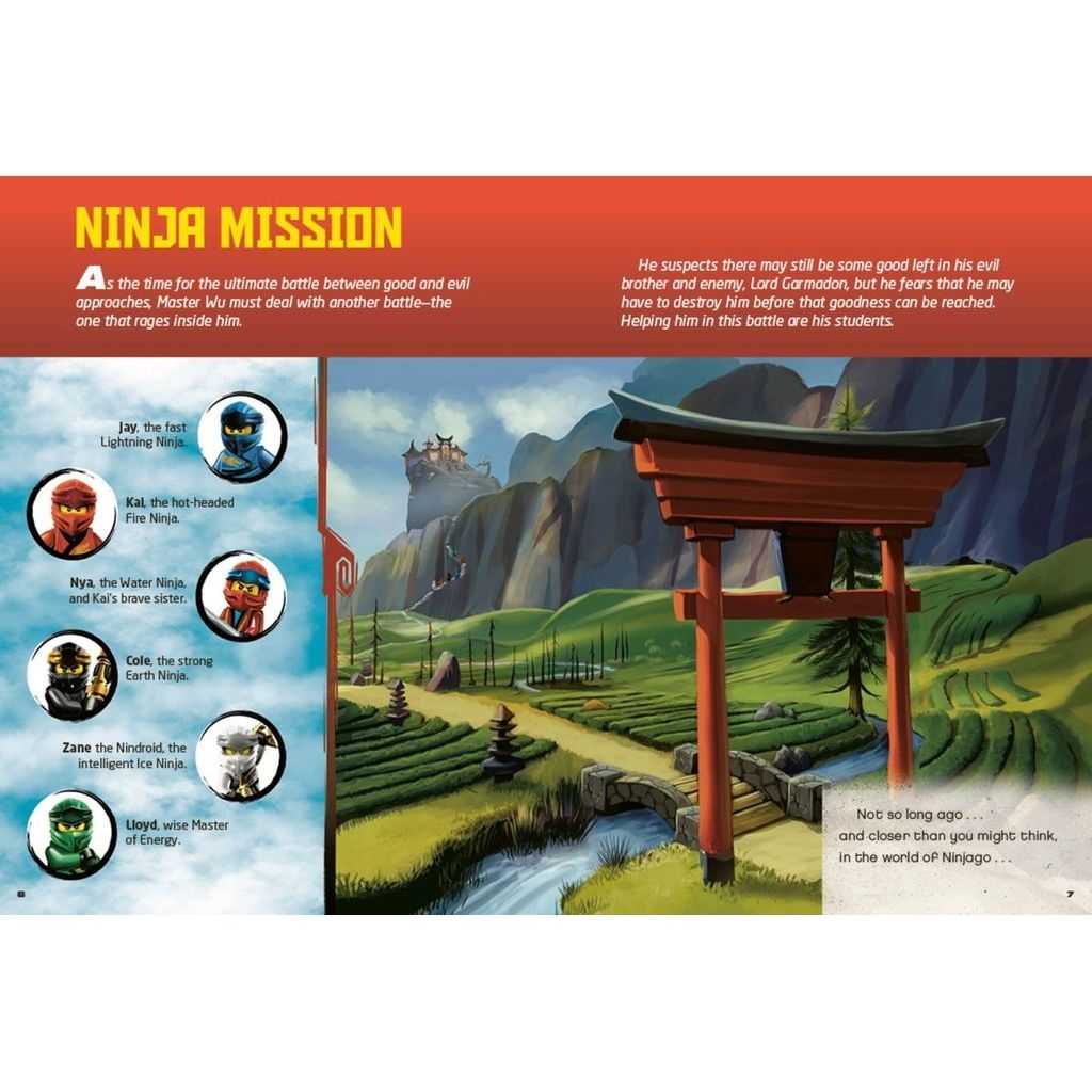 NINJAGO Lego 5 Minute Stories Edades 6+ # 5007470 Artículo | FBD-541208