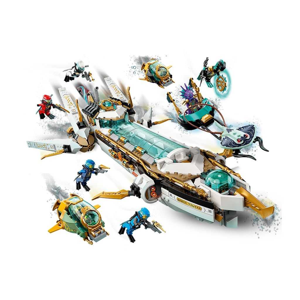 NINJAGO Lego Barco de Asalto Hidro Edades 9+ # 71756 Artículo 1159 Piezas | KOA-316580