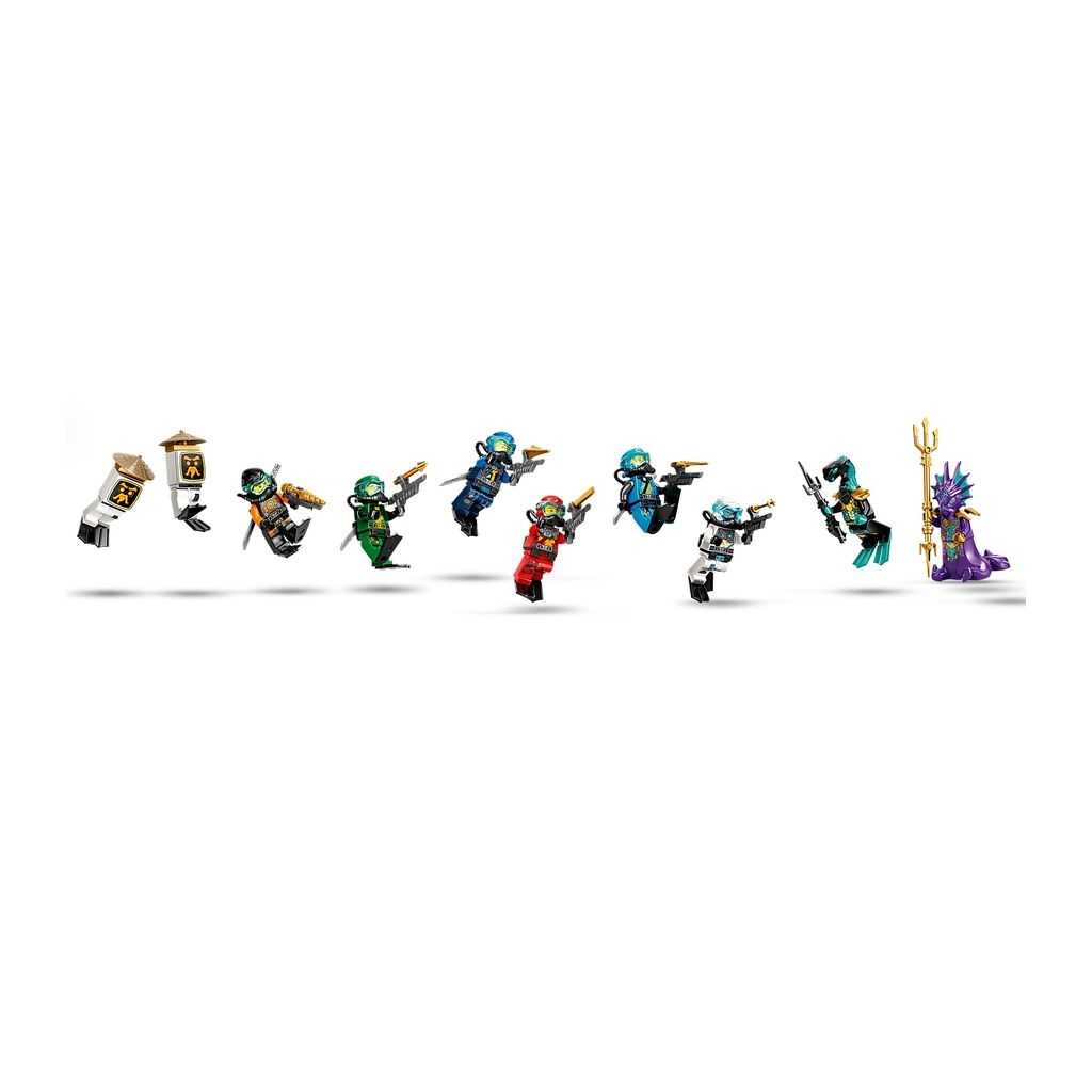 NINJAGO Lego Barco de Asalto Hidro Edades 9+ # 71756 Artículo 1159 Piezas | KOA-316580